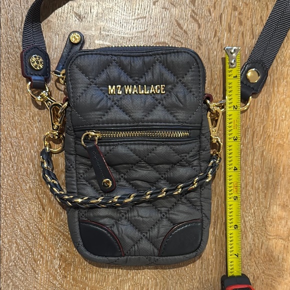 MZ Wallace Black Quilted Crossbody Bag - Picture 5 of 7